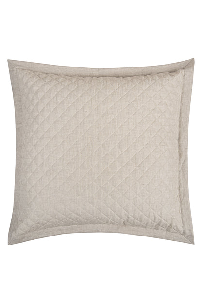 Hudson Linen Quilted Sham