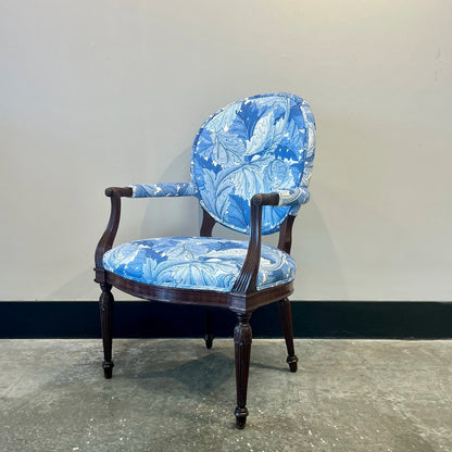 French Louis XVI Style Fauteuil Chair