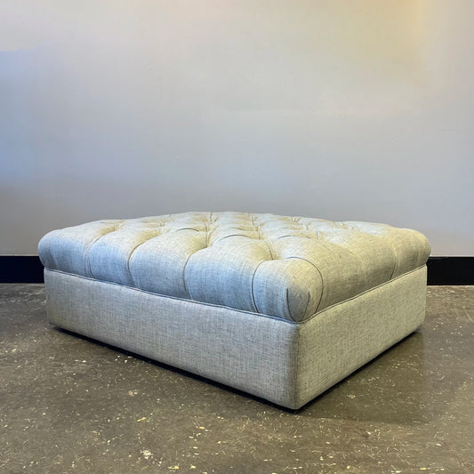 Oversized Tufted Ottoman