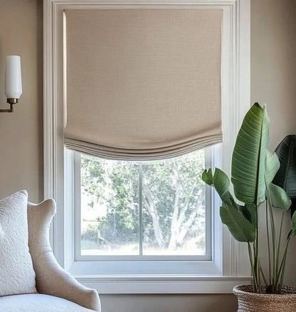 MADE TO ORDER Relaxed Roman Shade