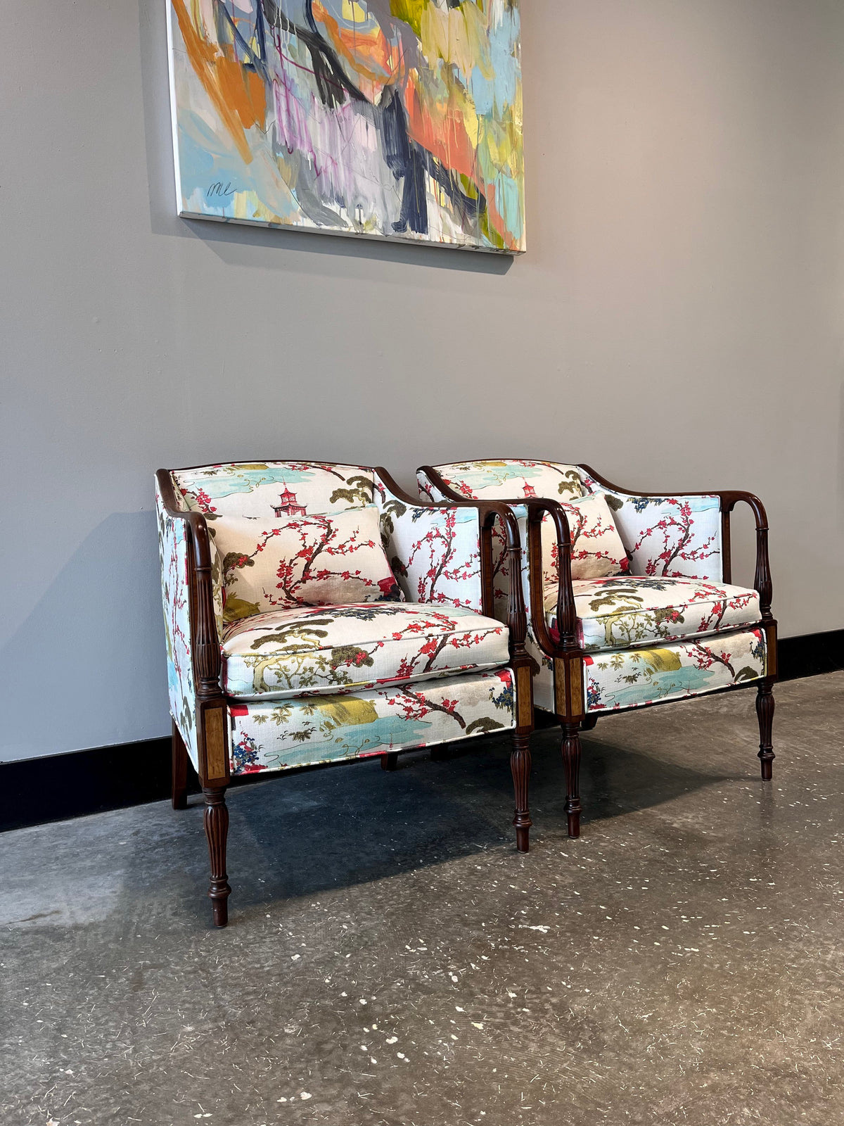 Pair of Sheraton Southwood Chairs – The ReBorn House