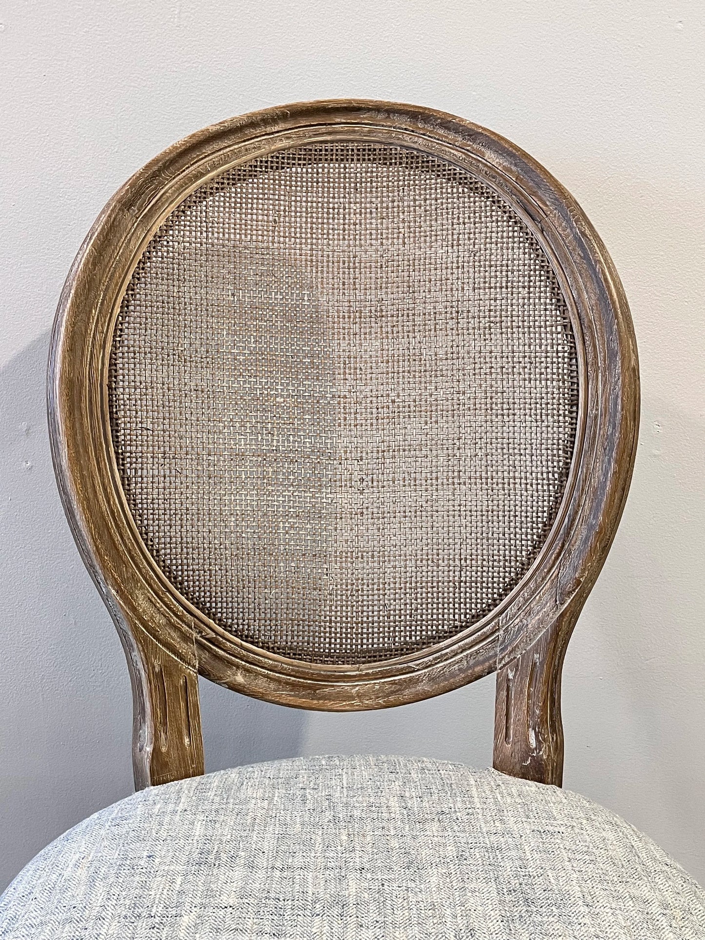King Louis XVI Oak Dining Chair