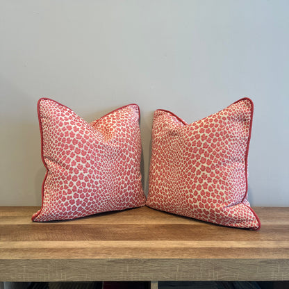 Candy Cat Throw Pillow