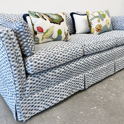 Fluted Tuxedo Sofa