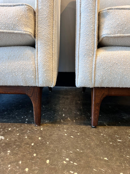 Pair of Mid Century Lounger Club Chairs
