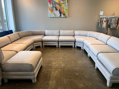 Milo Baughman Thayer Coggin Style Directional U Shaped Sectional