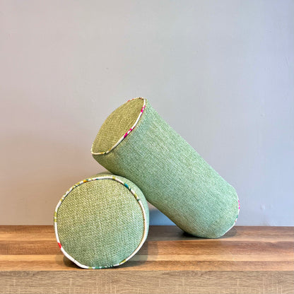 Aloe Green Bolster Pillow