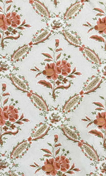 St Julien Fabric by Fleurons d'Hélène in Pink Lady