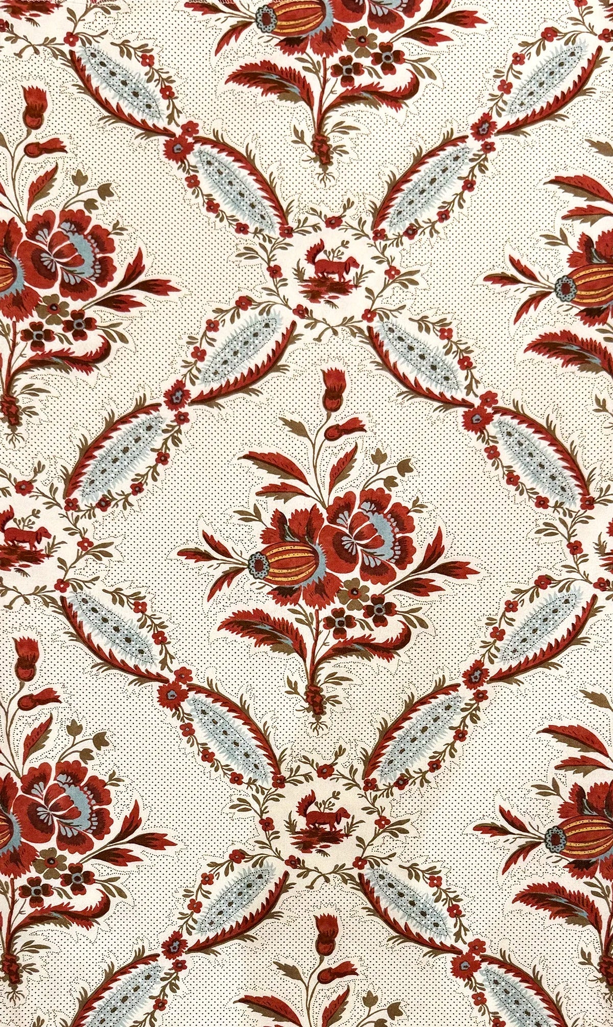St Julien Fabric by Fleurons d'Hélène in Original
