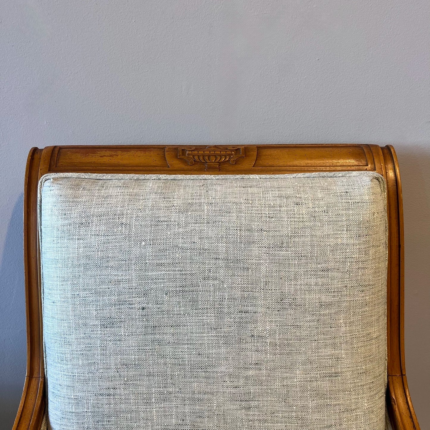 Louis XVI Carved Club Chair
