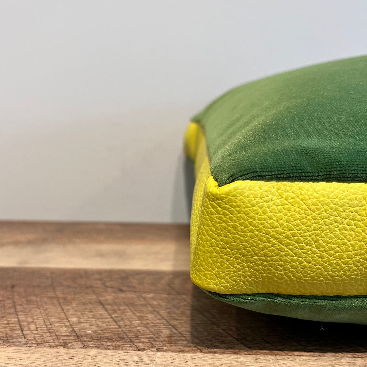Grasshopper Velvet Throw Pillow