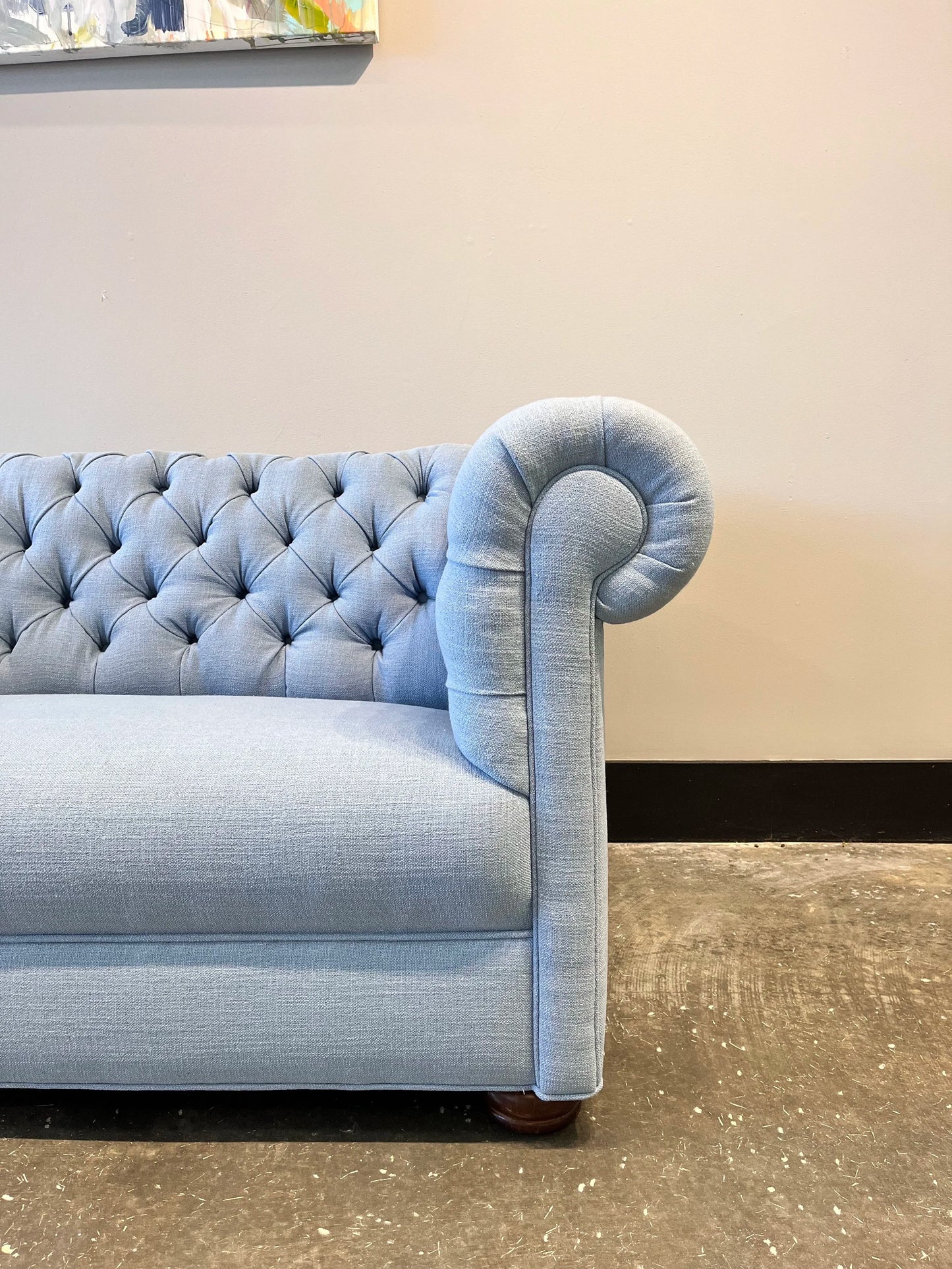Tufted Chesterfield Small Sofa