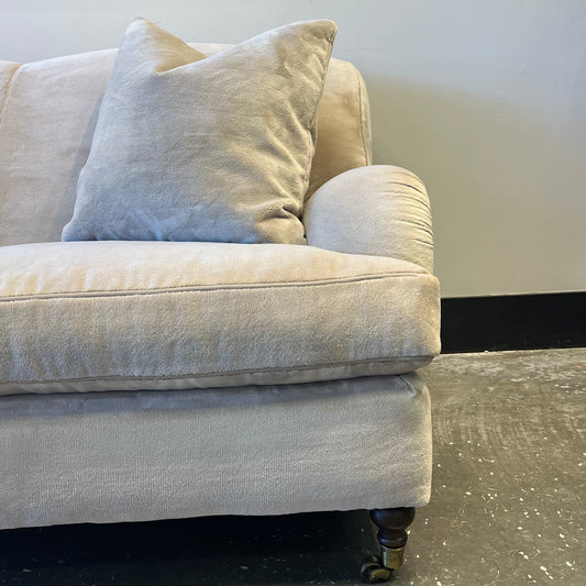 Ralph Lauren English Roll Arm Sofa in Savoie Plush