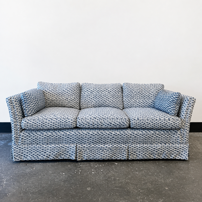 Fluted Tuxedo Sofa