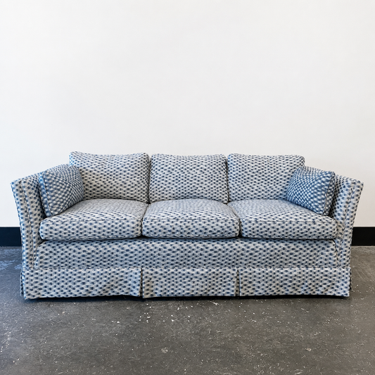 Fluted Tuxedo Sofa