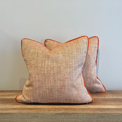 Ginger Orange Throw Pillow