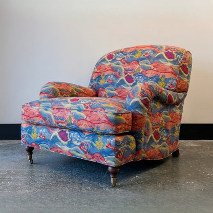 Andrew Martin Meadow Multi on N°40 Club Chair
