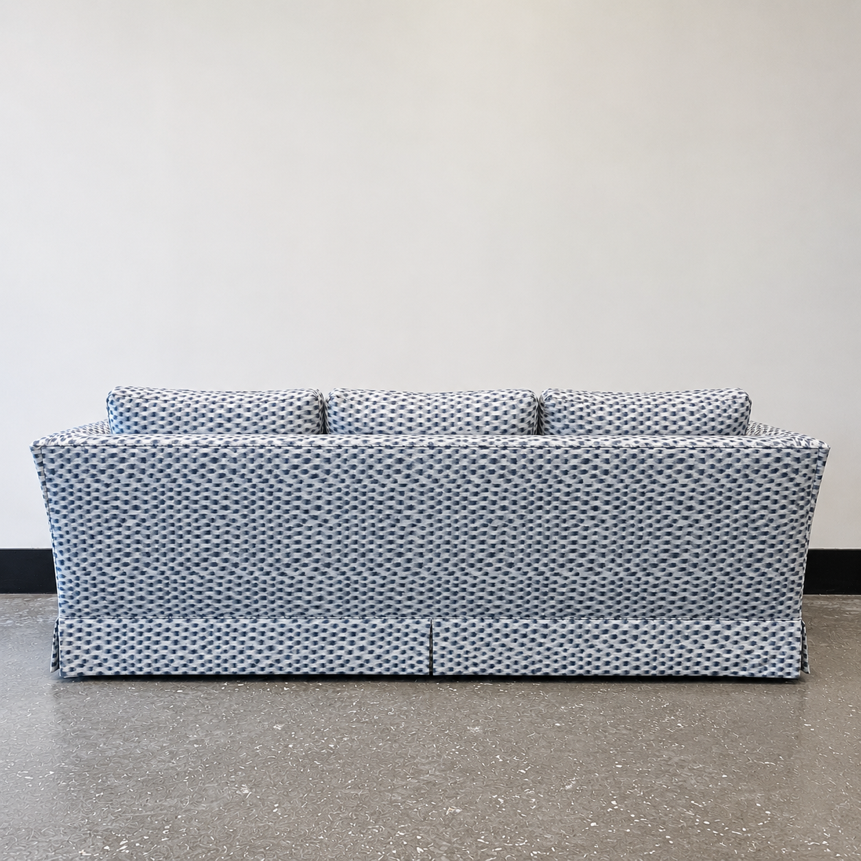 Fluted Tuxedo Sofa