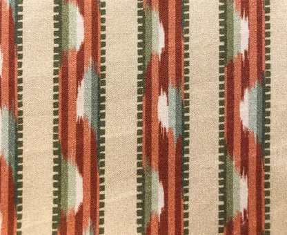Maury Fabric by Fleurons d'Hélène in Russet