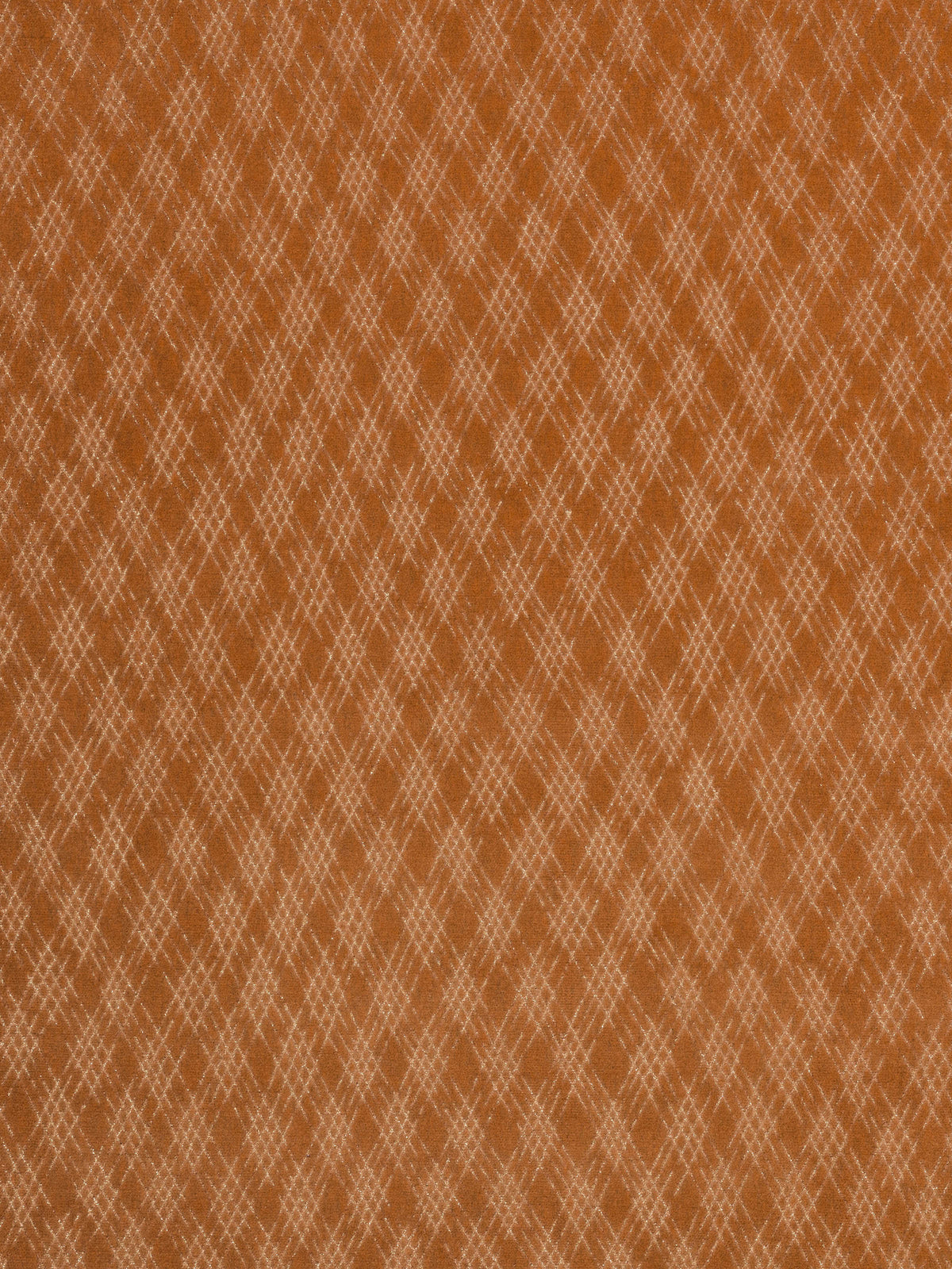 Incrociato velvet Terra & copper