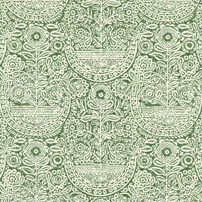 Irène Fabric by Décors Barbares in Green