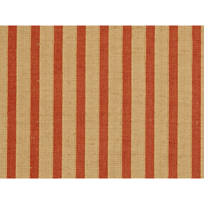 Trevi Stripe Fabric by Brunschwig & Fils in Pekin Red