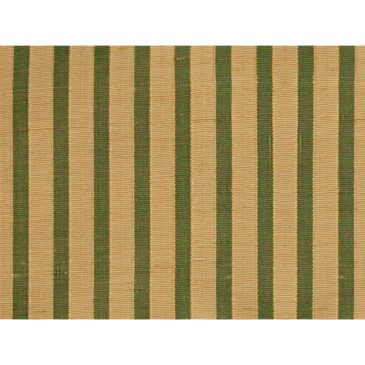 Trevi Stripe Fabric by Brunschwig & Fils in Emerald