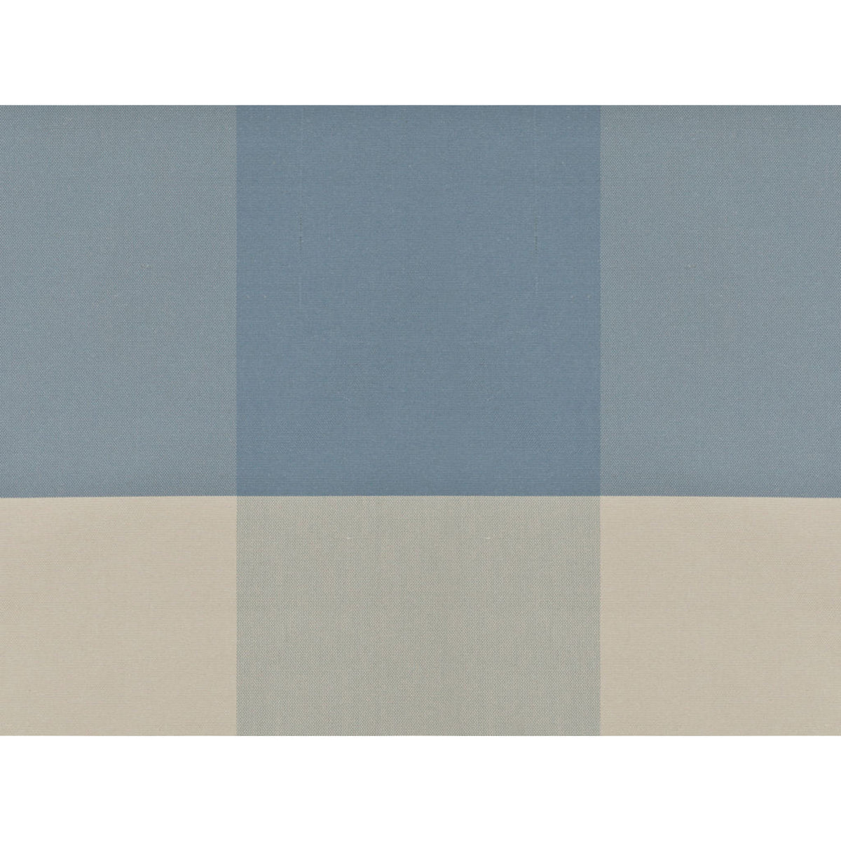St Petersburg Plaid Fabric by Brunschwig & Fils in Dusty Blue