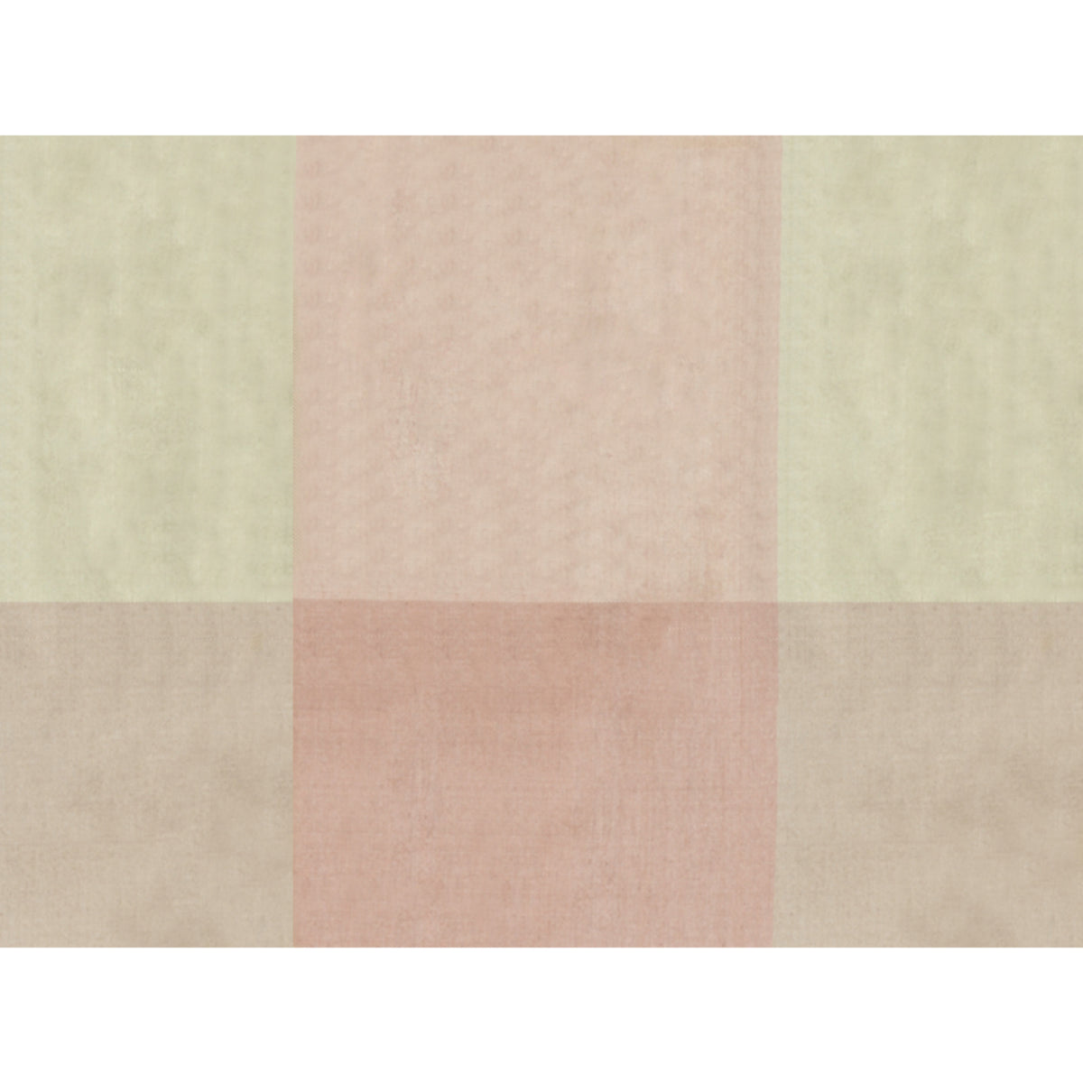 St Petersburg Plaid Fabric by Brunschwig & Fils in Peony