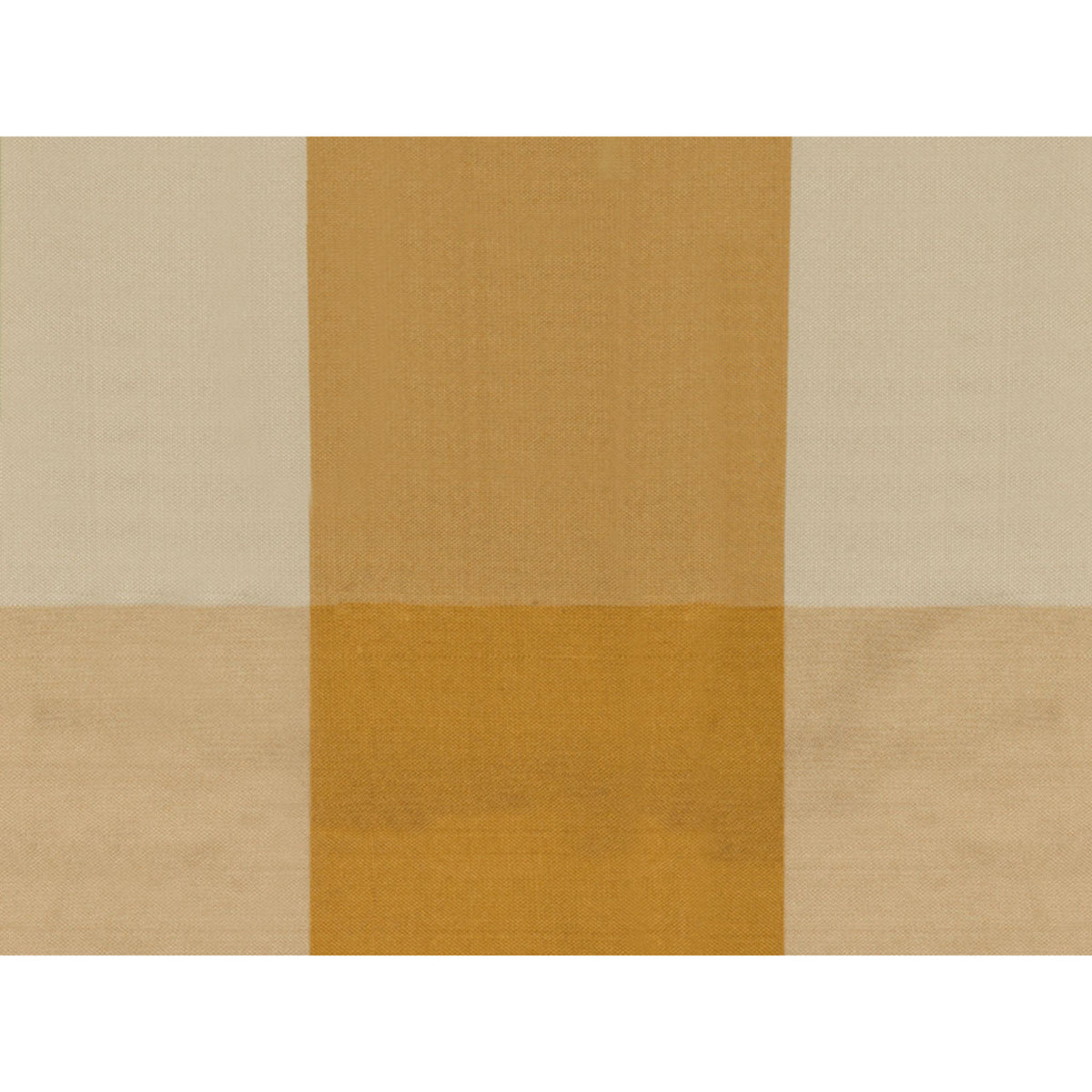 St Petersburg Plaid Fabric by Brunschwig & Fils in Oro