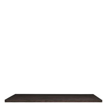 JANUSCAFÉ Teak Top Square 36 with Umbrella Hole by JANUS et Cie in Espresso