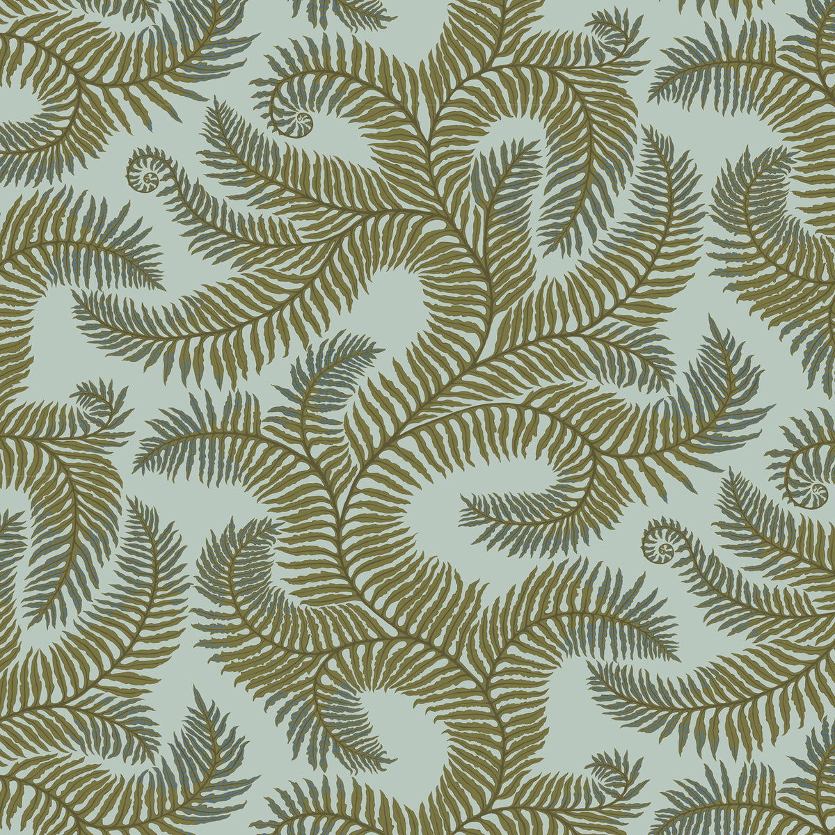 Bombes Fernery Wallpaper by Josephine Munsey in 11