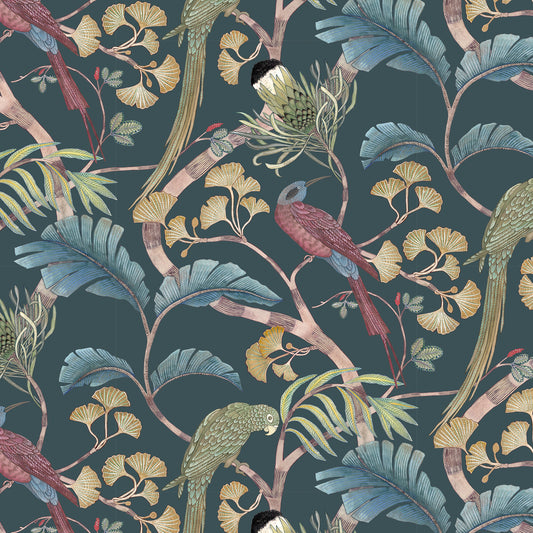 Living Branches Wallpaper by Josephine Munsey in 02