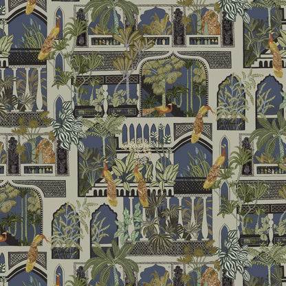 Peacock Arches Wallpaper by Josephine Munsey in 31