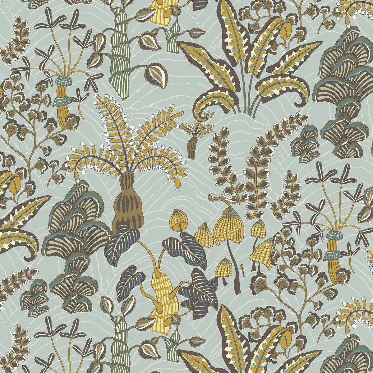 Woodland Floor Wallpaper by Josephine Munsey in 01