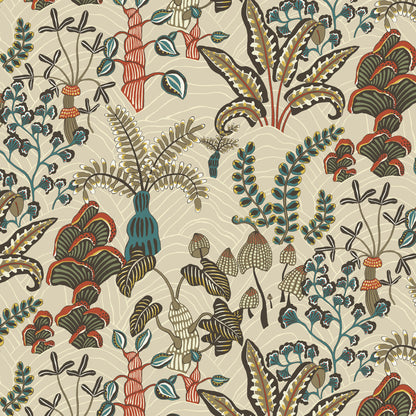 Woodland Floor Wallpaper by Josephine Munsey in 11