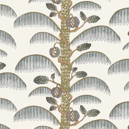 Palm Stripe Wallpaper by Josephine Munsey in 11
