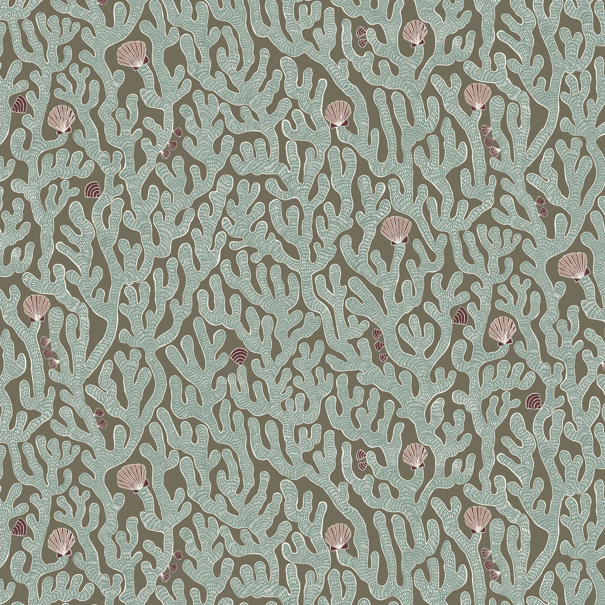 Coral Wallpaper by Josephine Munsey in 31