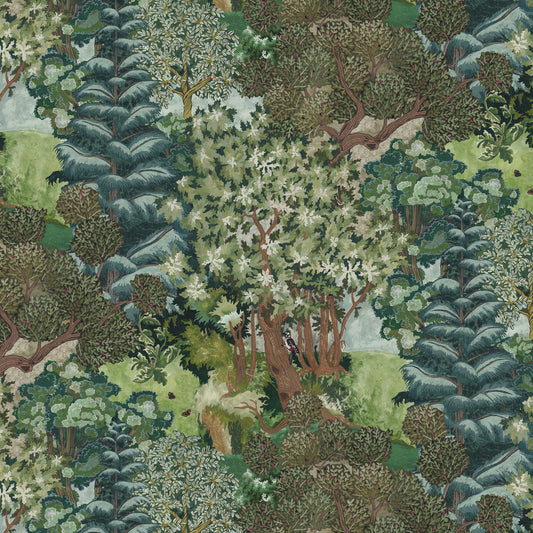 Miserden Trees Wallpaper by Josephine Munsey in 01