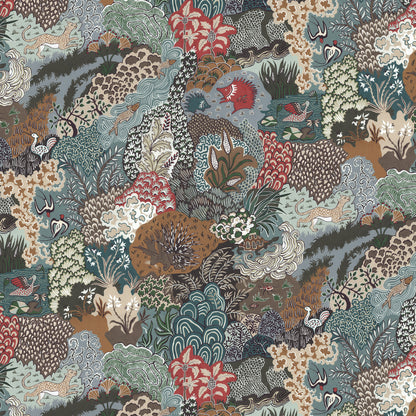 Whimsical Clumps Wallpaper by Josephine Munsey in 01