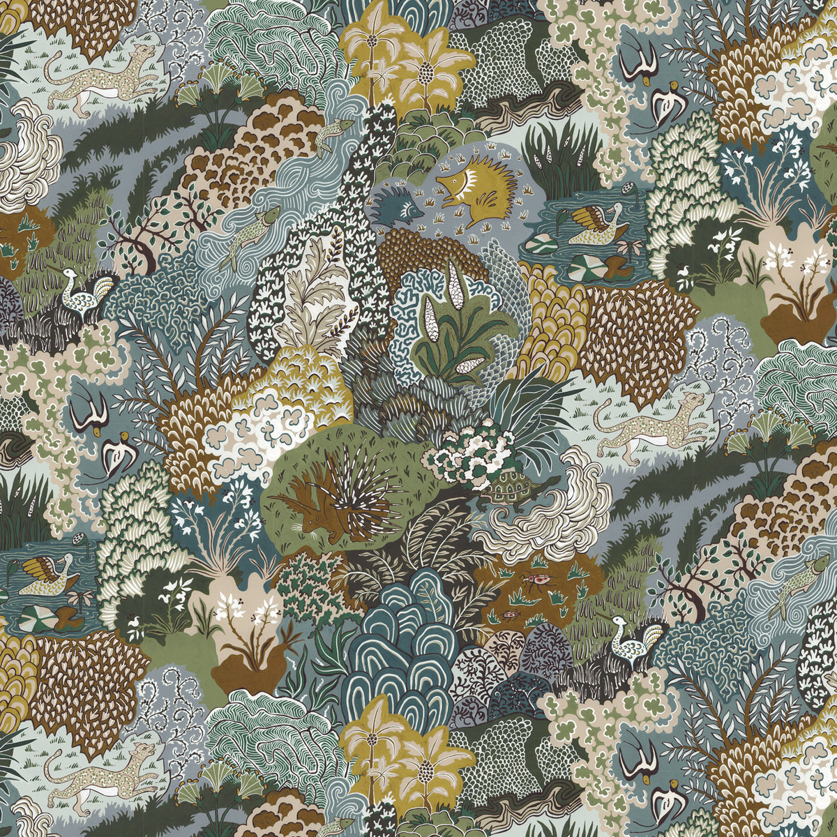 Whimsical Clumps Wallpaper by Josephine Munsey in 11