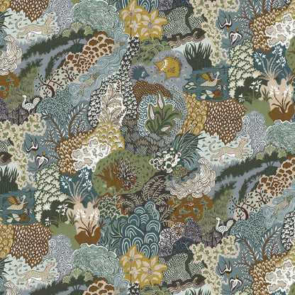 Whimsical Clumps Wallpaper by Josephine Munsey in 11