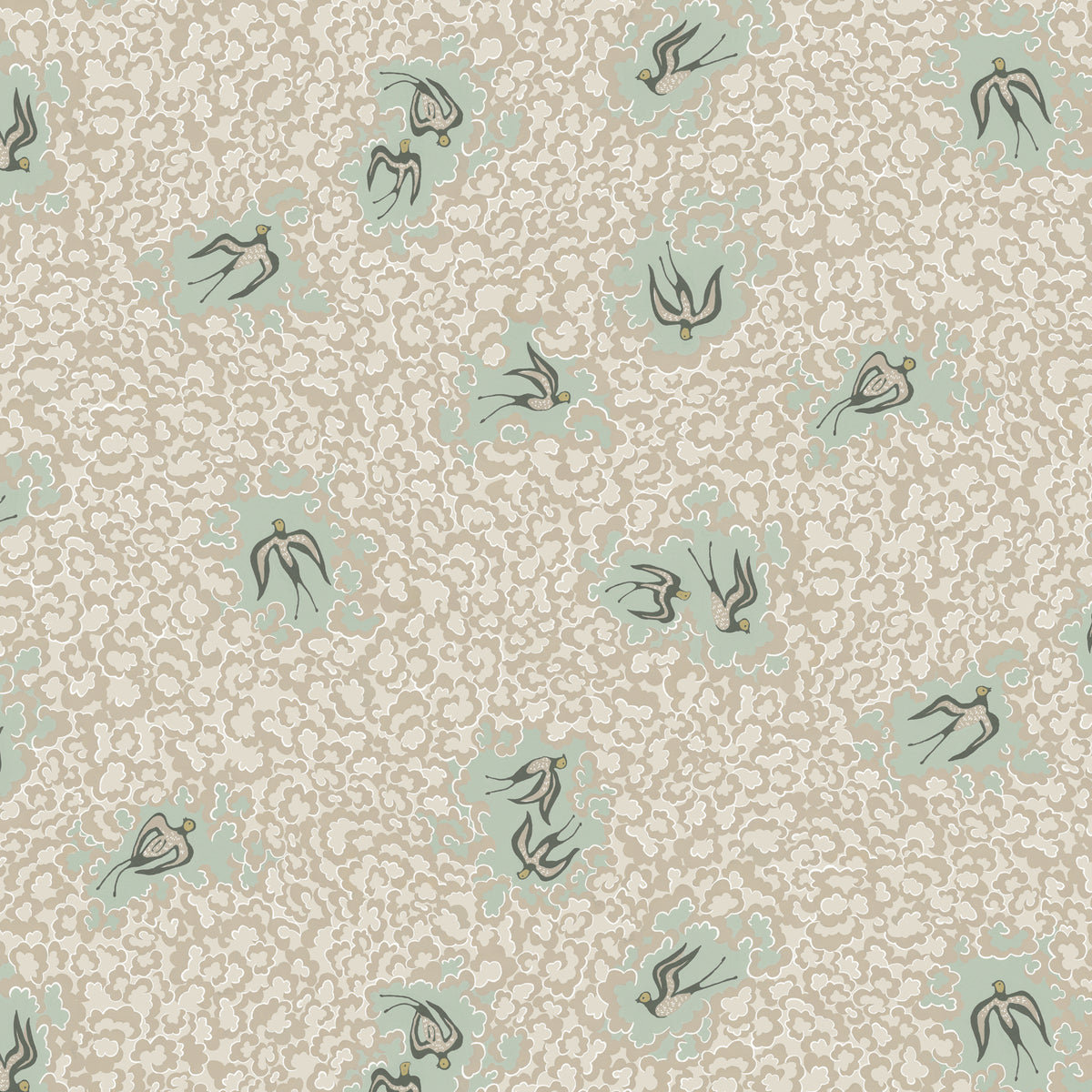 Beas Swallows Wallpaper by Josephine Munsey in 21