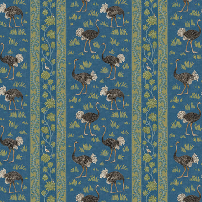 Ostrich Stripe Wallpaper by Josephine Munsey in 21