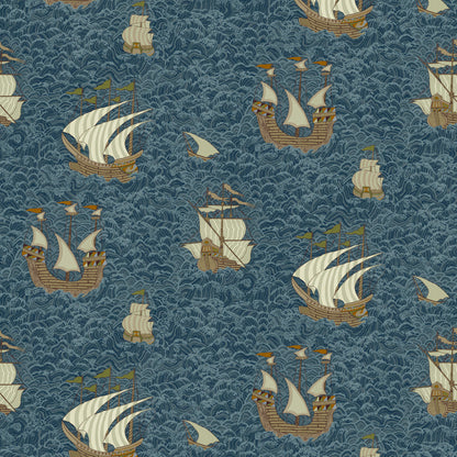 Ships Wallpaper by Josephine Munsey in 21