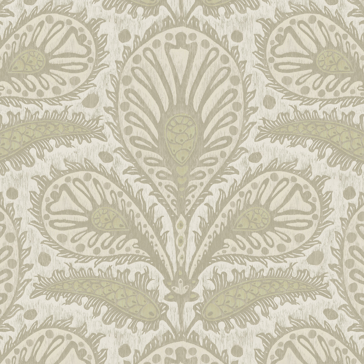 Ikat Clover Wallpaper by Josephine Munsey in 11