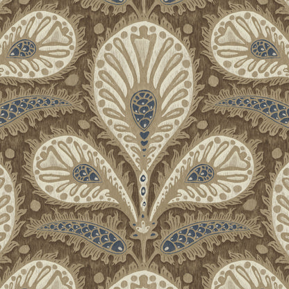 Ikat Clover Wallpaper by Josephine Munsey in 21