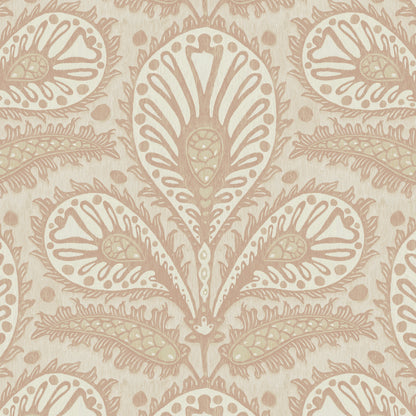 Ikat Clover Wallpaper by Josephine Munsey in 31