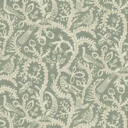Stitched Birds Wallpaper by Josephine Munsey in 01