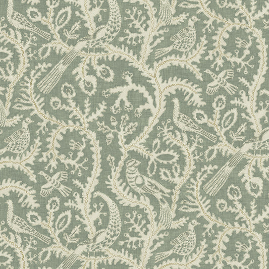 Stitched Birds Wallpaper by Josephine Munsey in 01